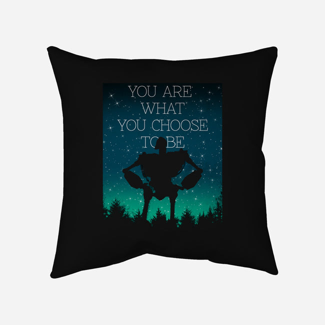 You Are What You Choose to Be-none removable cover w insert throw pillow-pescapin