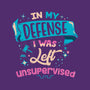 In My Defense-None-Removable Cover w Insert-Throw Pillow-rocketman_art