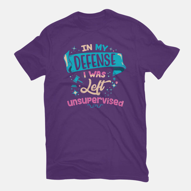 In My Defense-Womens-Fitted-Tee-rocketman_art