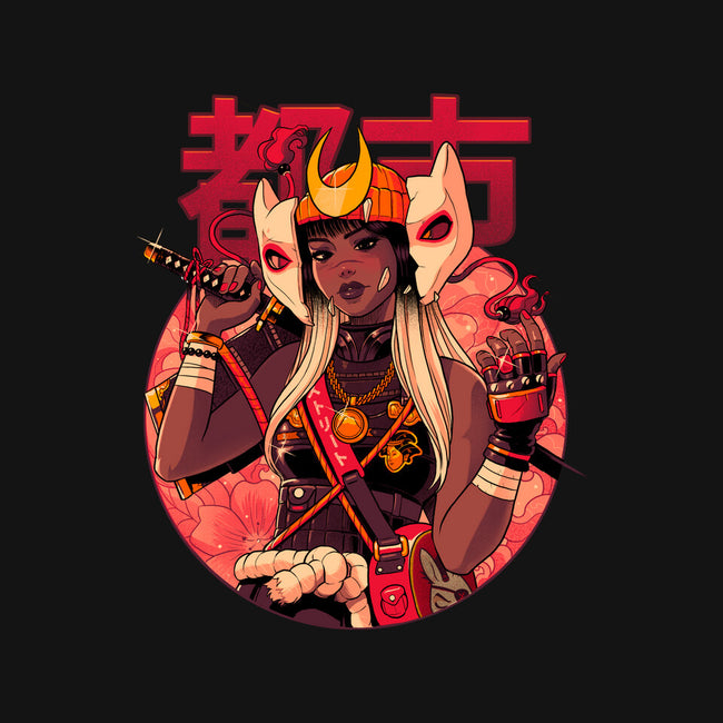 Usagi Urban Samurai-Womens-Basic-Tee-Bruno Mota