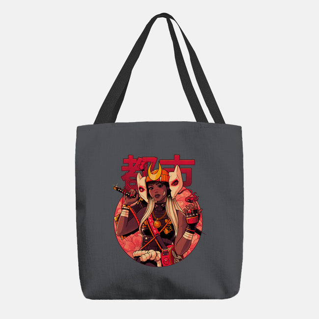 Usagi Urban Samurai-None-Basic Tote-Bag-Bruno Mota