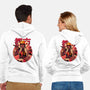 Usagi Urban Samurai-Unisex-Zip-Up-Sweatshirt-Bruno Mota