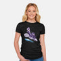 You Better Buckle Up-womens fitted tee-KindaCreative