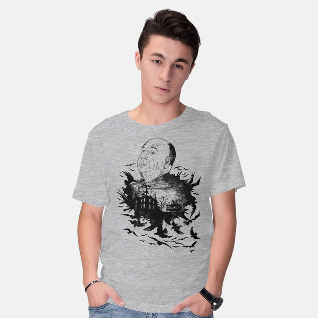 Master Of Suspense-Mens-Basic-Tee-dalethesk8er