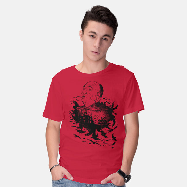 Master Of Suspense-Mens-Basic-Tee-dalethesk8er