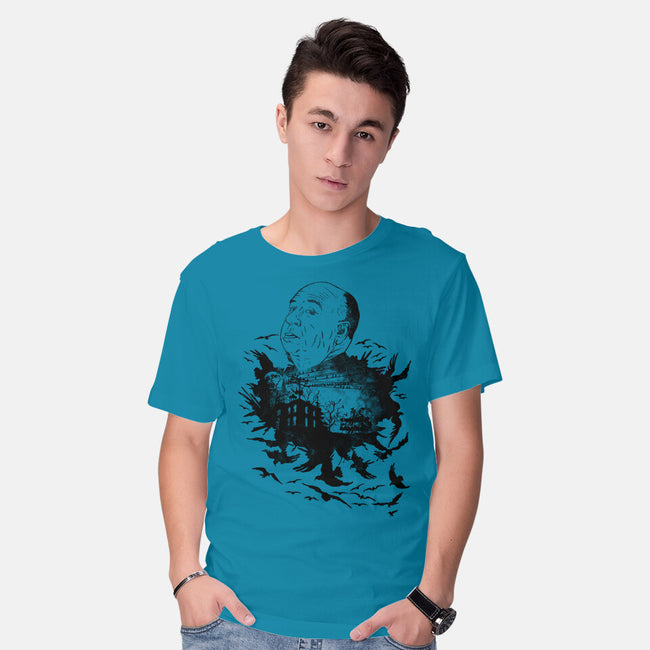 Master Of Suspense-Mens-Basic-Tee-dalethesk8er