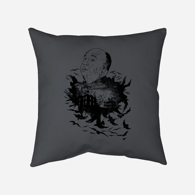 Master Of Suspense-None-Removable Cover-Throw Pillow-dalethesk8er