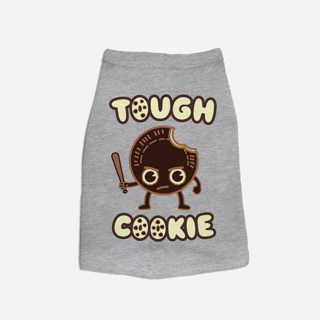 Tough Cookie-Cat-Basic-Pet Tank-Weird & Punderful