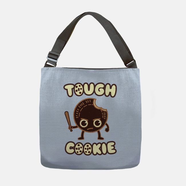 Tough Cookie-None-Adjustable Tote-Bag-Weird & Punderful