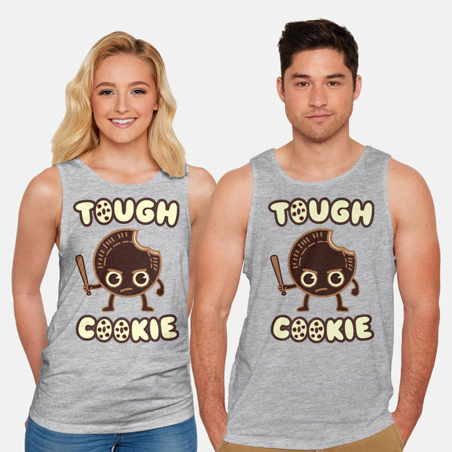 Tough Cookie-Unisex-Basic-Tank-Weird & Punderful