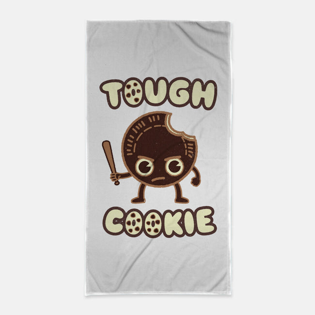 Tough Cookie-None-Beach-Towel-Weird & Punderful