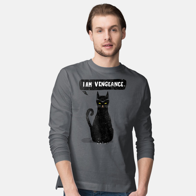 Catman-Mens-Long Sleeved-Tee-kharmazero