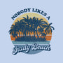 Nobody Likes A Shady Beach-None-Glossy-Sticker-kg07