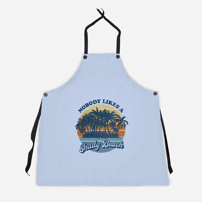 Nobody Likes A Shady Beach-Unisex-Kitchen-Apron-kg07