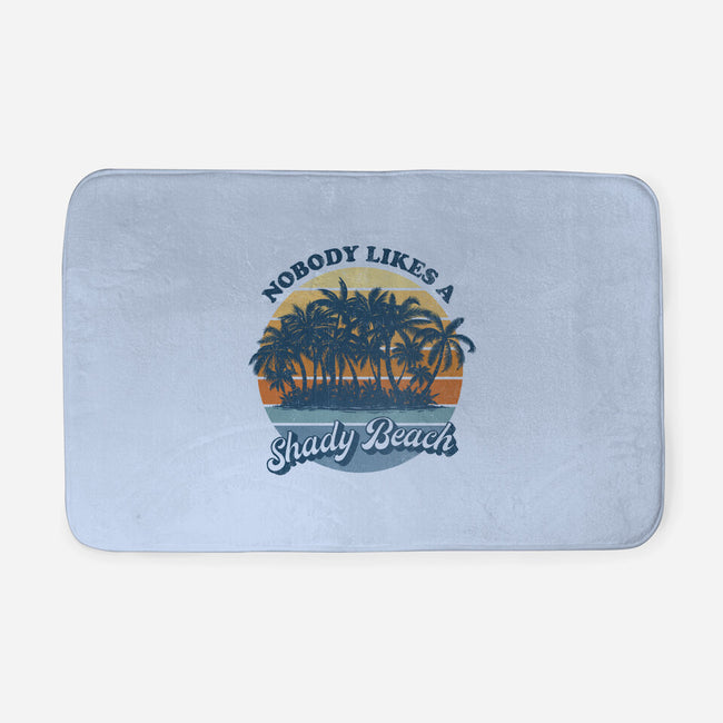 Nobody Likes A Shady Beach-None-Memory Foam-Bath Mat-kg07