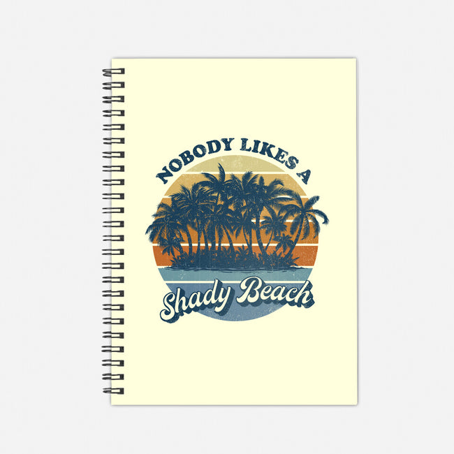 Nobody Likes A Shady Beach-None-Dot Grid-Notebook-kg07