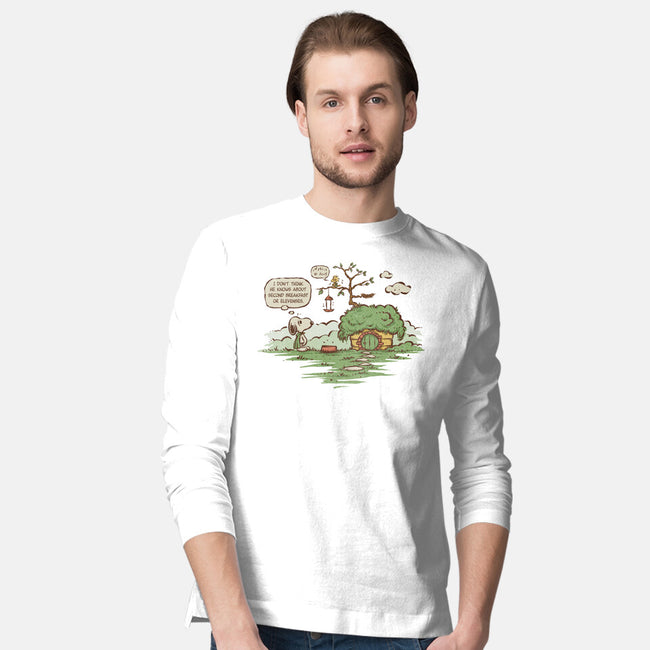 Second Breakfast And Elevenses-Mens-Long Sleeved-Tee-kg07