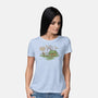 Second Breakfast And Elevenses-Womens-Basic-Tee-kg07