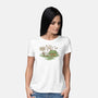 Second Breakfast And Elevenses-Womens-Basic-Tee-kg07