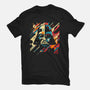Vader Dark Helmet-Mens-Basic-Tee-kharmazero