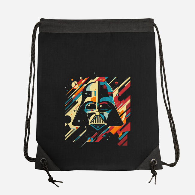 Vader Dark Helmet-None-Drawstring-Bag-kharmazero