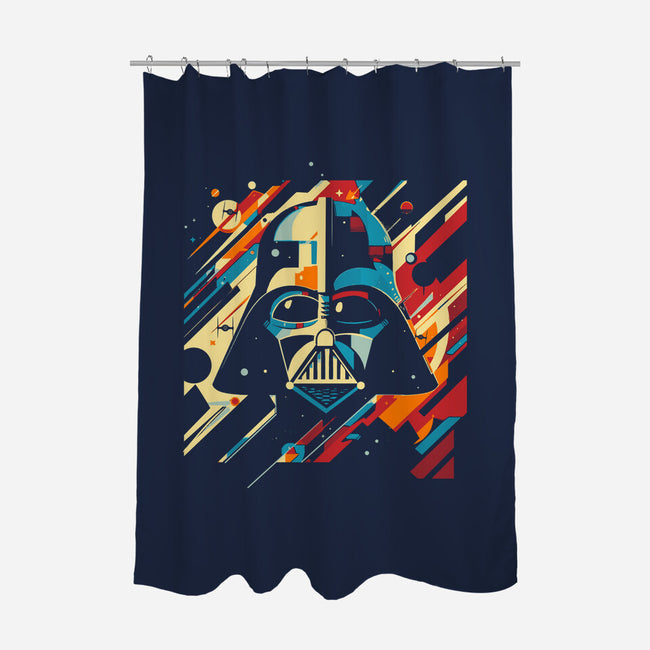 Vader Dark Helmet-None-Polyester-Shower Curtain-kharmazero