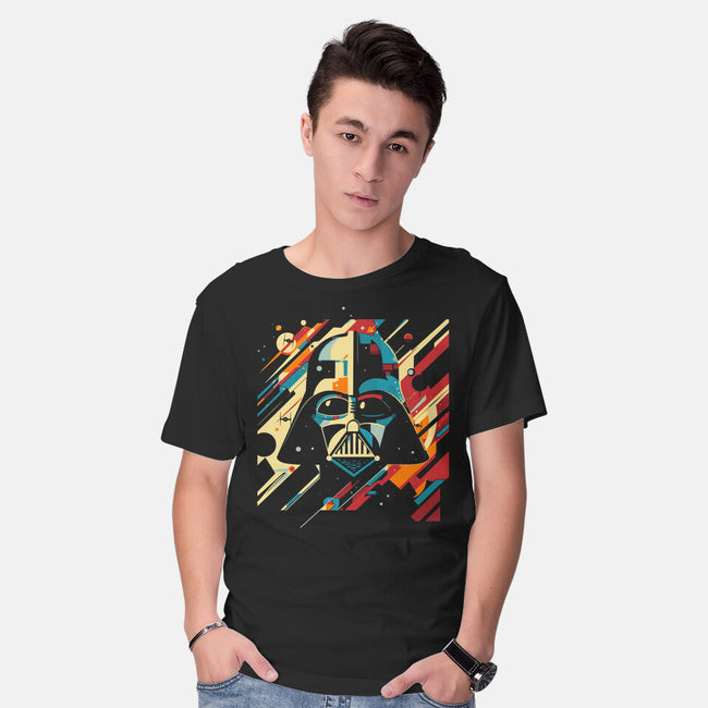 Vader Dark Helmet-Mens-Basic-Tee-kharmazero