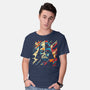 Vader Dark Helmet-Mens-Basic-Tee-kharmazero