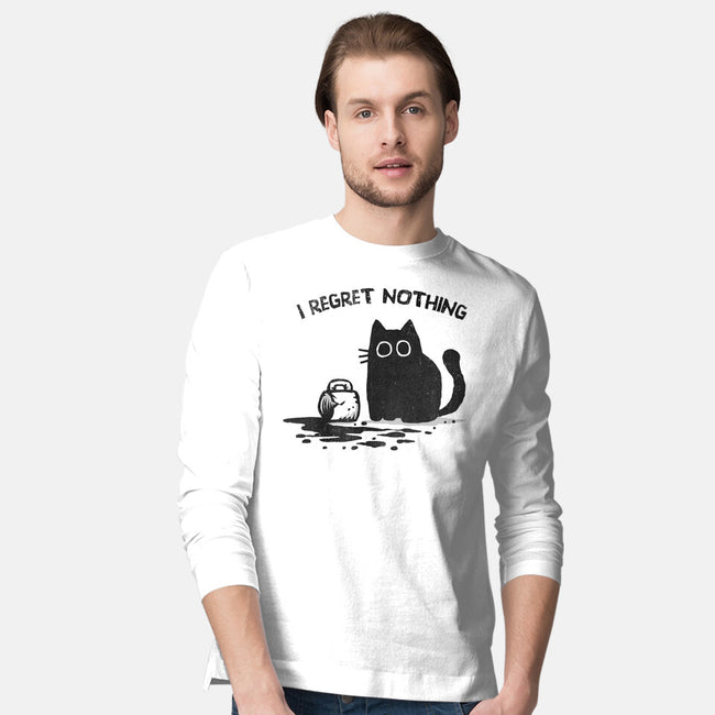 I Regret Nothing-Mens-Long Sleeved-Tee-kg07