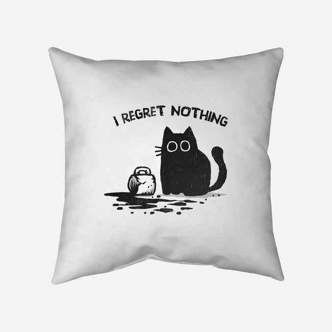 I Regret Nothing-None-Removable Cover-Throw Pillow-kg07