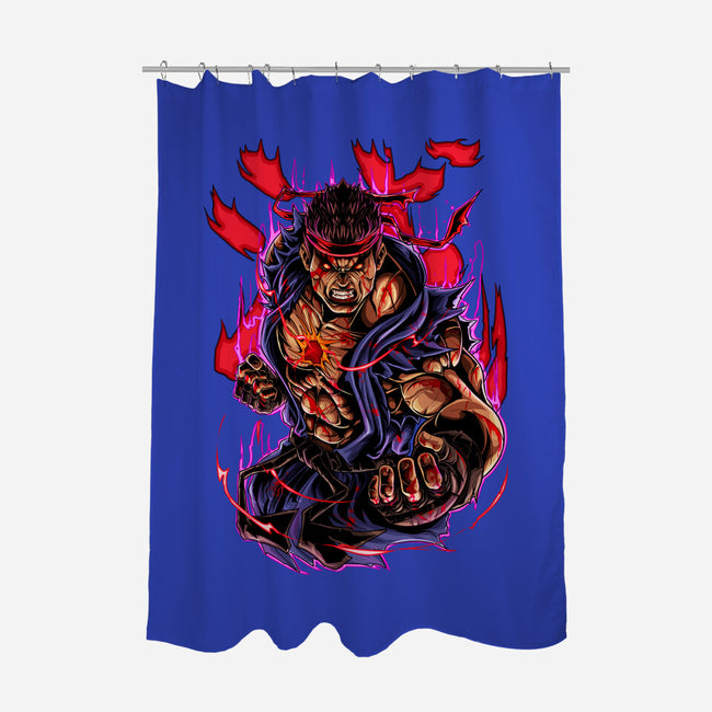 Master Of Evil-None-Polyester-Shower Curtain-Conjura Geek