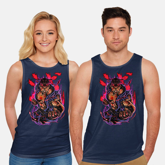 Master Of Evil-Unisex-Basic-Tank-Conjura Geek