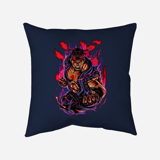 Master Of Evil-None-Removable Cover-Throw Pillow-Conjura Geek