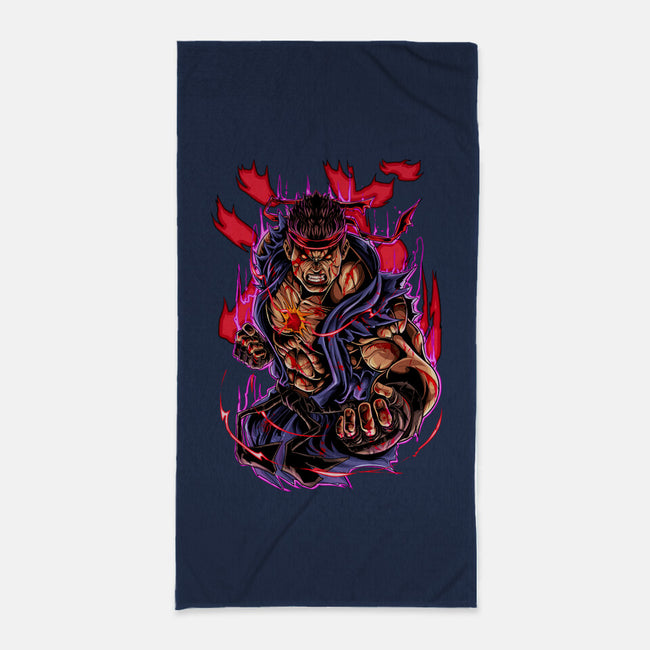 Master Of Evil-None-Beach-Towel-Conjura Geek