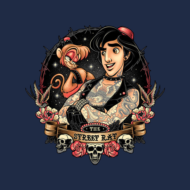 The Street Rat-Womens-Fitted-Tee-momma_gorilla