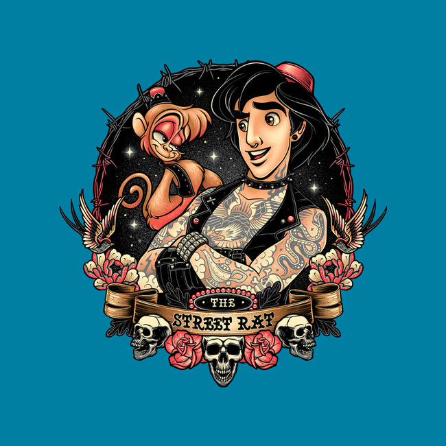 The Street Rat-Womens-Fitted-Tee-momma_gorilla