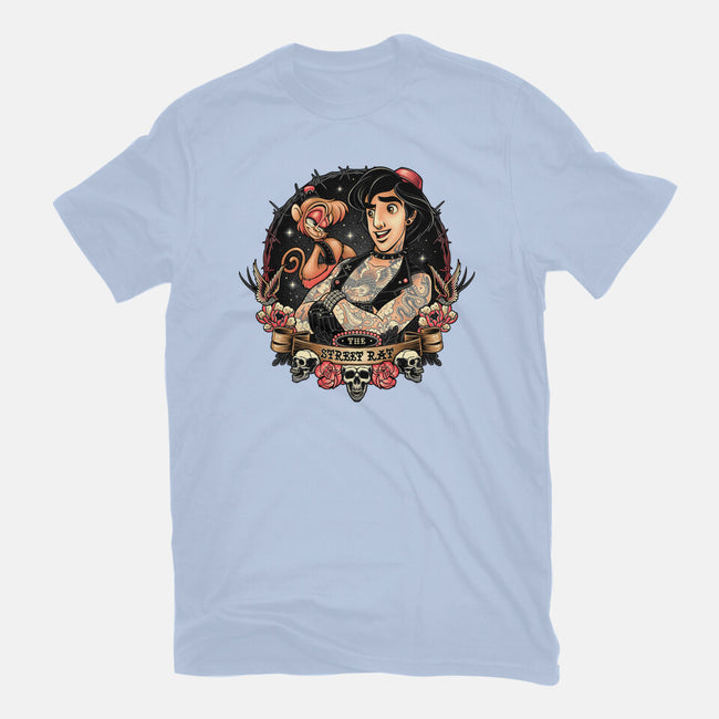 The Street Rat-Womens-Fitted-Tee-momma_gorilla