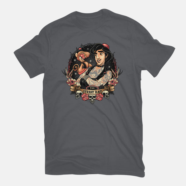 The Street Rat-Womens-Fitted-Tee-momma_gorilla