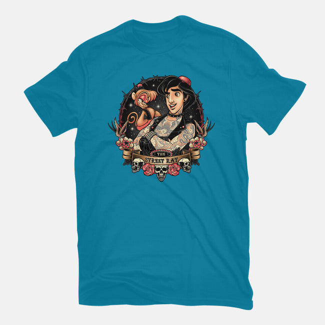 The Street Rat-Womens-Fitted-Tee-momma_gorilla