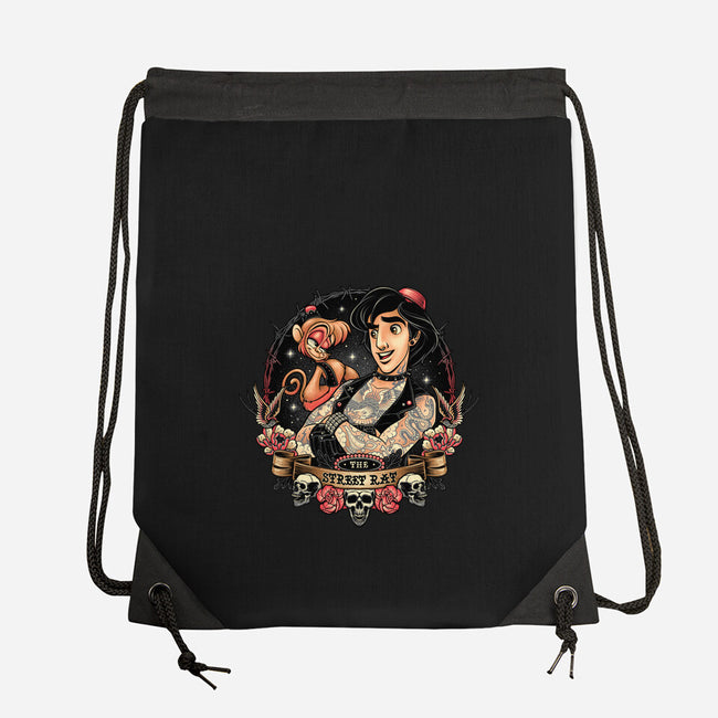 The Street Rat-None-Drawstring-Bag-momma_gorilla