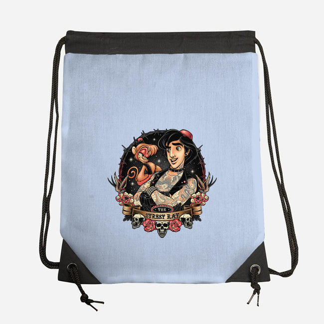 The Street Rat-None-Drawstring-Bag-momma_gorilla