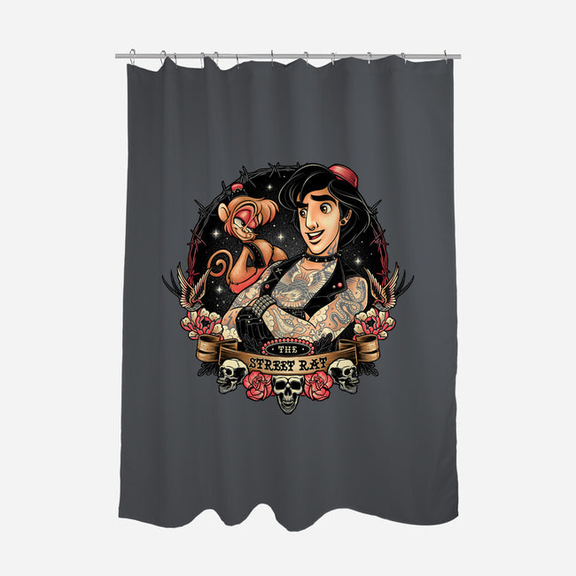 The Street Rat-None-Polyester-Shower Curtain-momma_gorilla