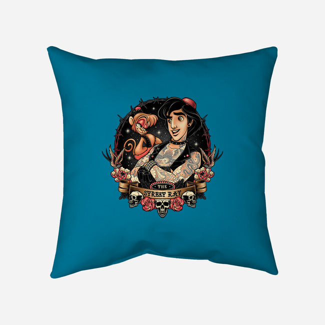 The Street Rat-None-Removable Cover w Insert-Throw Pillow-momma_gorilla
