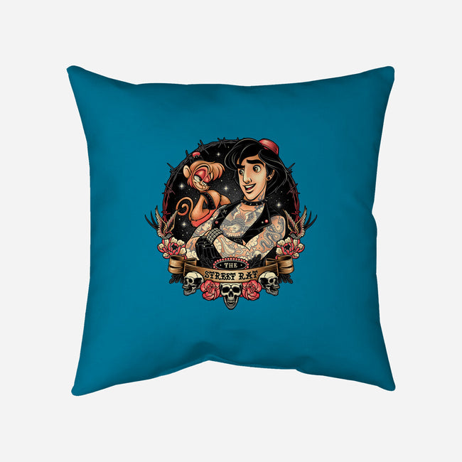 The Street Rat-None-Removable Cover-Throw Pillow-momma_gorilla