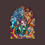 Tanjiro Stained Glass-None-Drawstring-Bag-line13design
