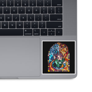 Tanjiro Stained Glass