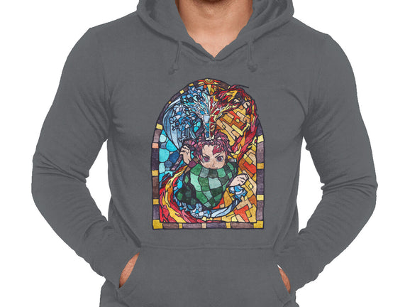 Tanjiro Stained Glass