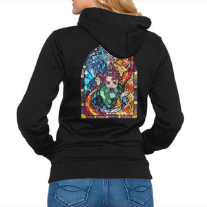 Tanjiro Stained Glass