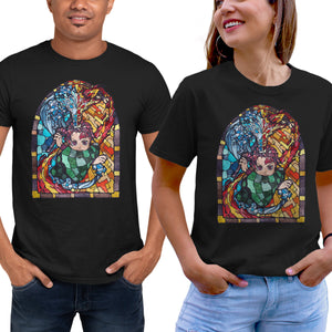 Tanjiro Stained Glass