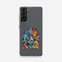 Tanjiro Stained Glass-Samsung-Snap-Phone Case-line13design